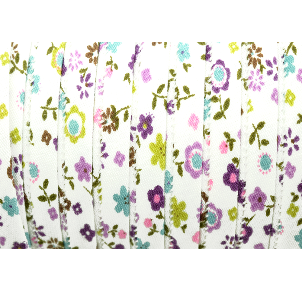 Cordon spaghetti coton pois 07mm lilas Cordon spaghetti coton pois 07mm lilas
