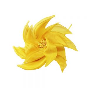 FLEUR MOULIN 14CM jaune