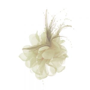 FLEUR PERLE 10CM ecru