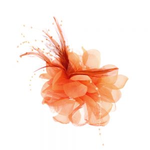 FLEUR PERLE 10CM orange