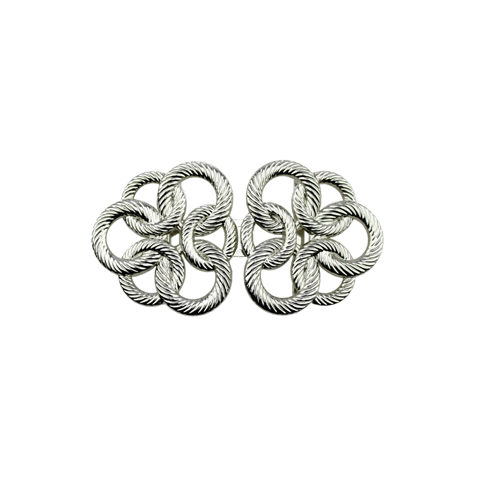 Fermoir bradebourg petit argent Fermoir bradebourg petit argent