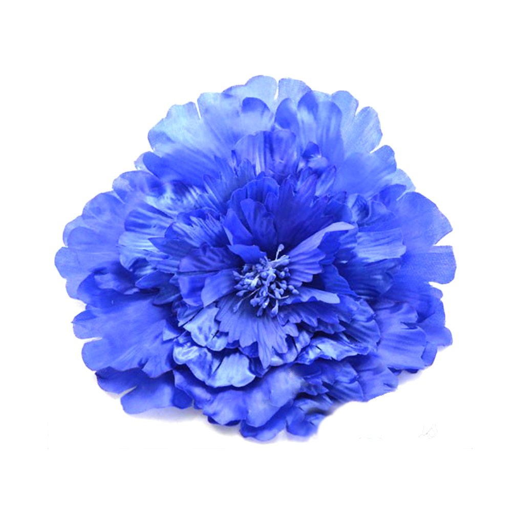Flor de seda 20 cm azul klein Flor de seda 20 cm azul klein