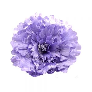 Flor de seda 20 cm lila