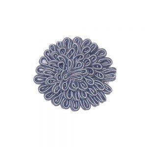 Flor termoadhesiva grande 6cm