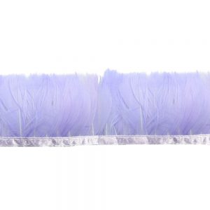 GALON PLUMES CANARD 05CM lilas
