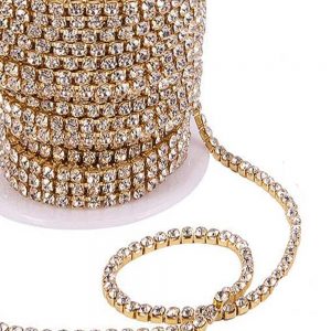 GALON STRASS 2,5MM or