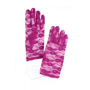 GANTS COURTS DENTELLE bougainvillea