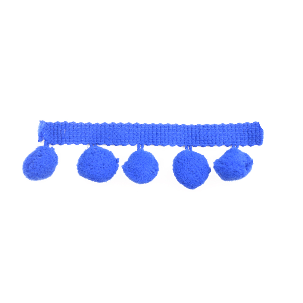 Galon pompons 1,5cm bleuklein Galon pompons 1,5cm bleuklein