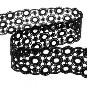 Guipure 3,5cm noir