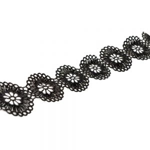 Guipure 6,5cm noir