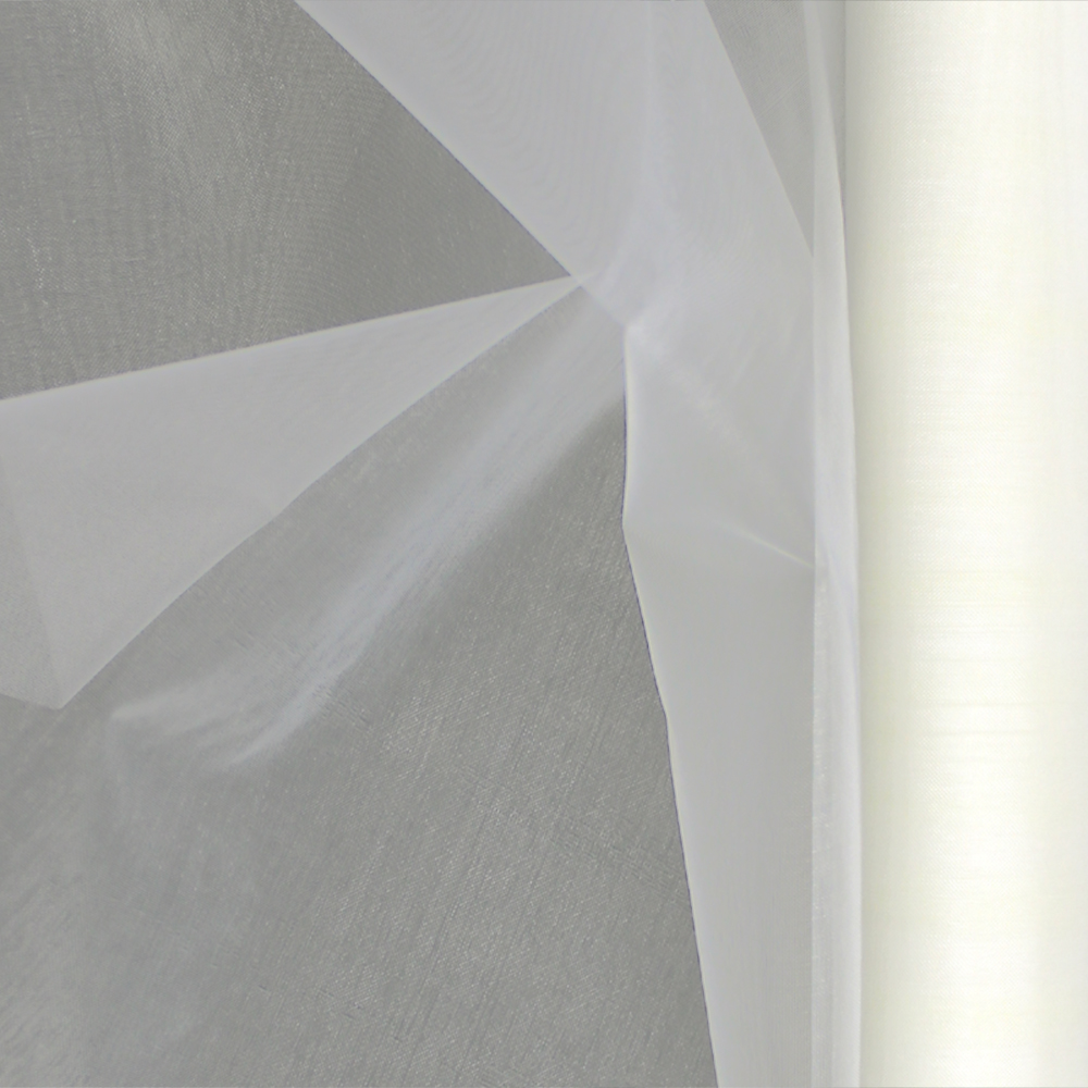 ORGANZA MAT LISE 48CM blanc ORGANZA MAT LISE 48CM blanc