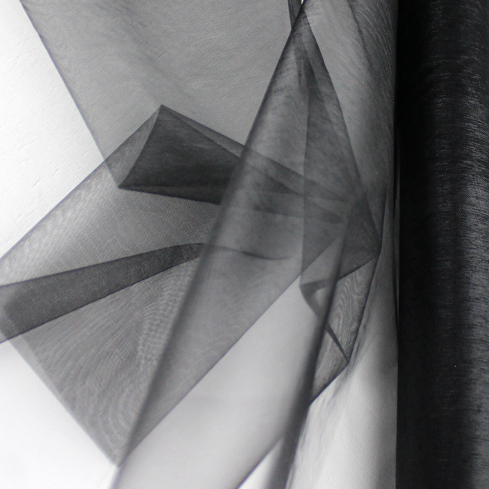 ORGANZA MAT LISE 48CM noir ORGANZA MAT LISE 48CM noir