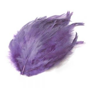 PADS PLUME DE COQ violet