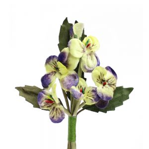 PETITES FLEURS VELOURS multicolore