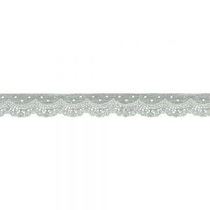 Ruban dentelle nylon 3,5cm