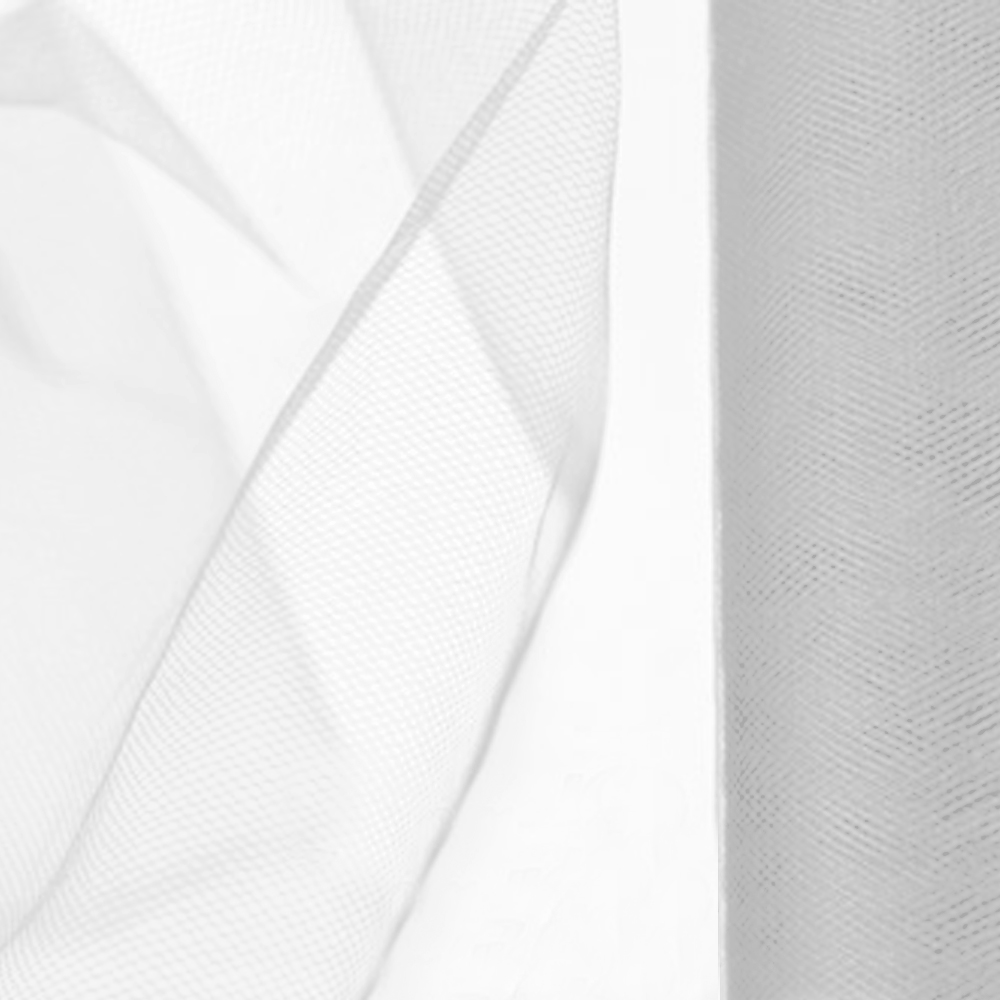 TULLE 48CM blanc TULLE 48CM blanc