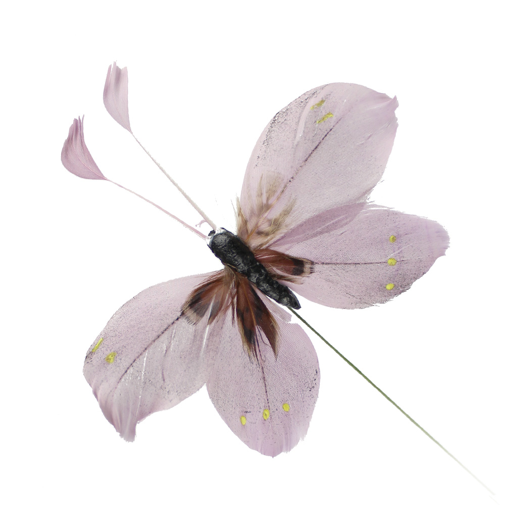 antenne plume de papillon rose nude fonce antenne plume de papillon rose nude fonce