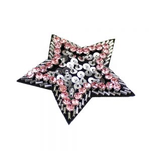 applique feutrine etoile argent 2