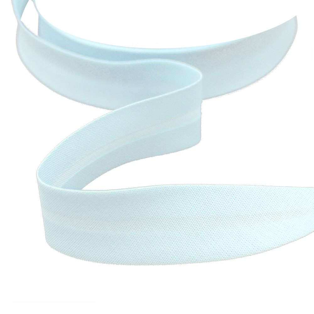 biais coton 1,8 cm bleu ciel clair biais coton 1,8 cm bleu ciel clair