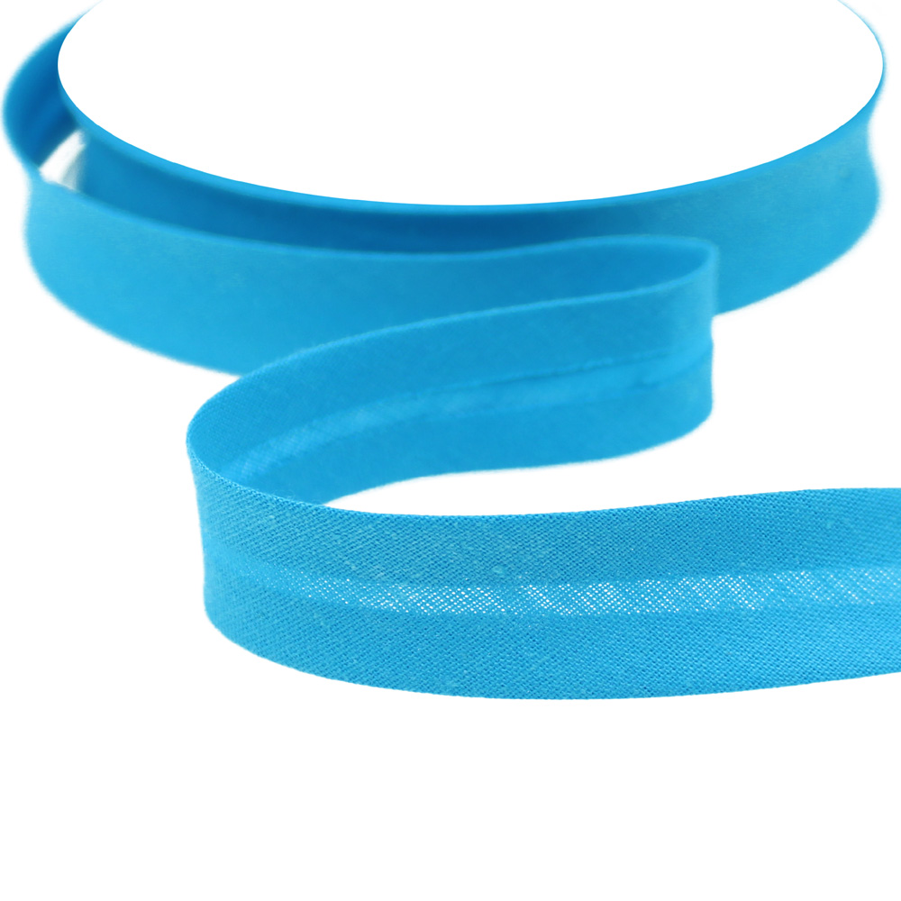 biais coton 1,8 cm bleu ciel fonce biais coton 1,8 cm bleu ciel fonce