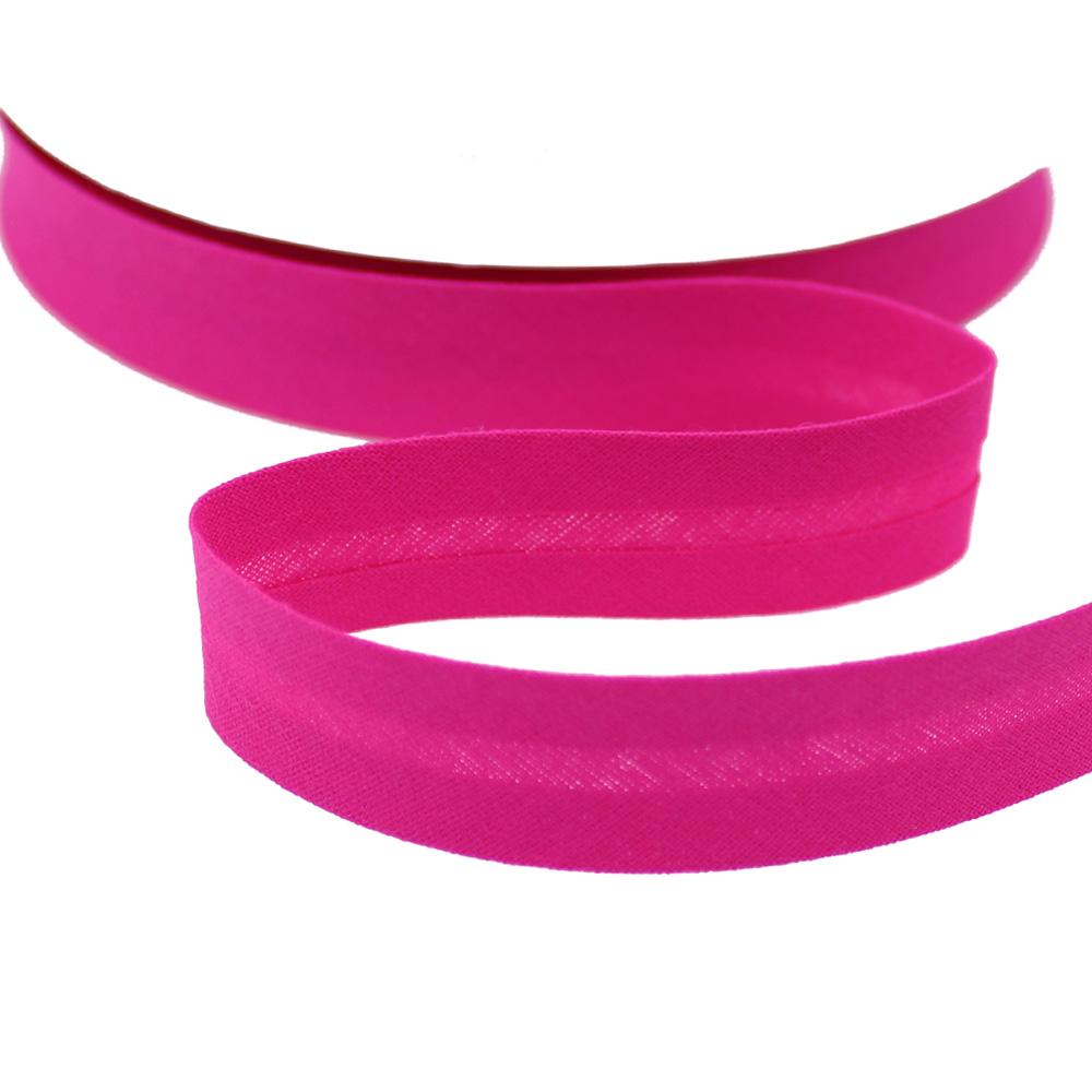 biais coton 1,8 cm fuchsia biais coton 1,8 cm fuchsia