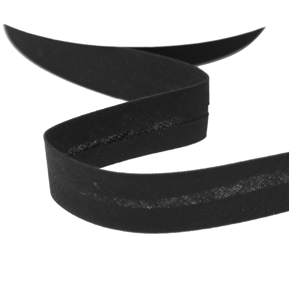 biais coton 1,8 cm noir biais coton 1,8 cm noir