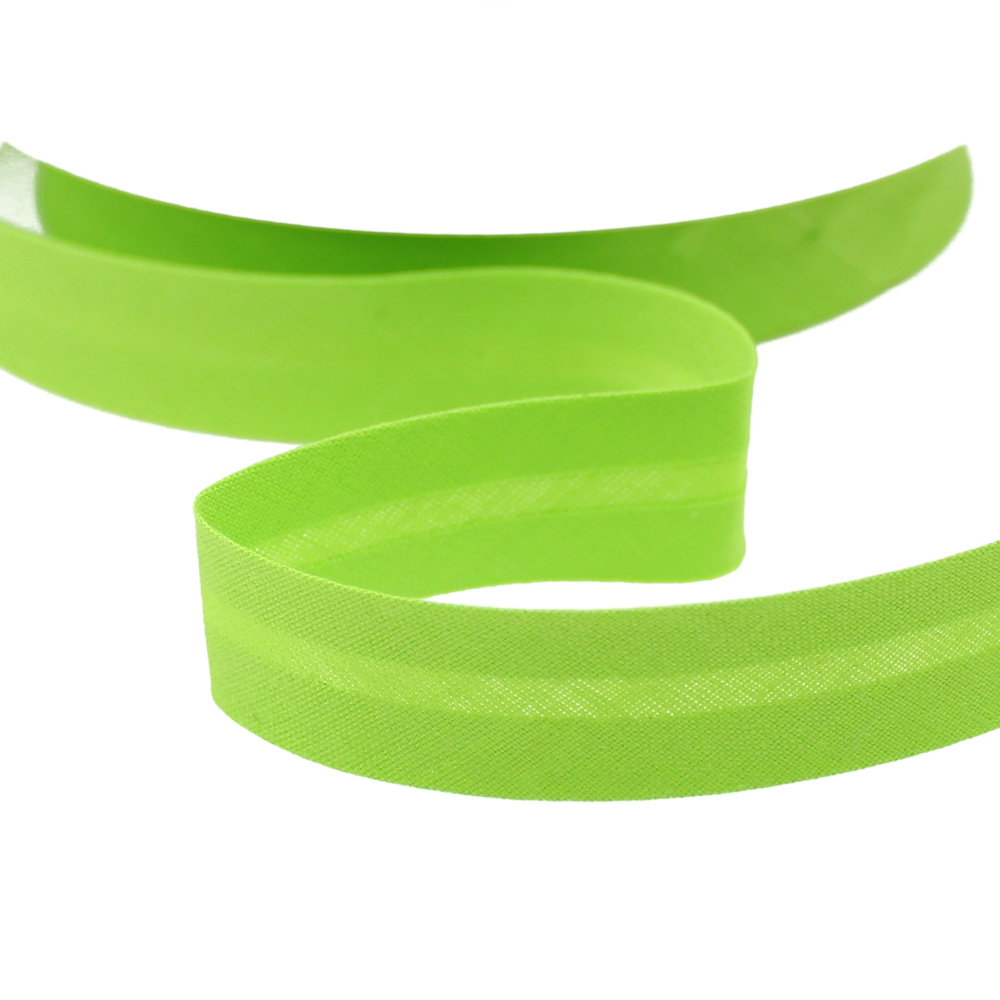 biais coton 1,8 cm vert citron biais coton 1,8 cm vert citron