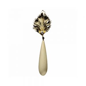 boucles doreille coral beige