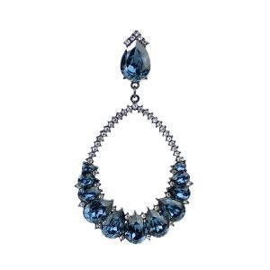 boucles doreille layali bleu marin 2