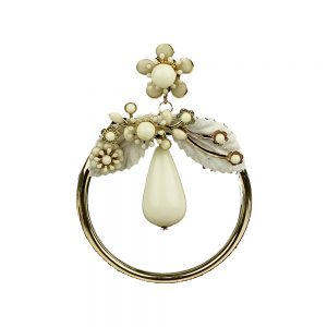 boucles doreilles pepa ecru