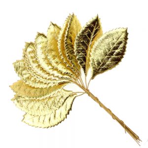 bouquet feuilles moet or 2