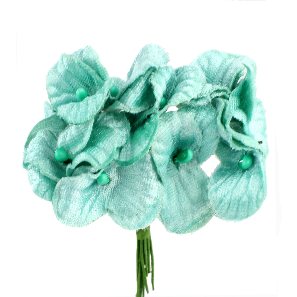 bouquet velours aitana vert eau bouquet velours aitana vert eau