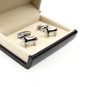 boutons de manchette dog