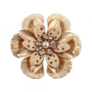 broche round or mate