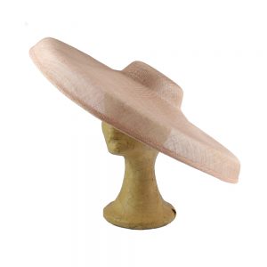 capeline cloe sinamay rose nude 2