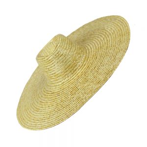 capeline fedora paille nature