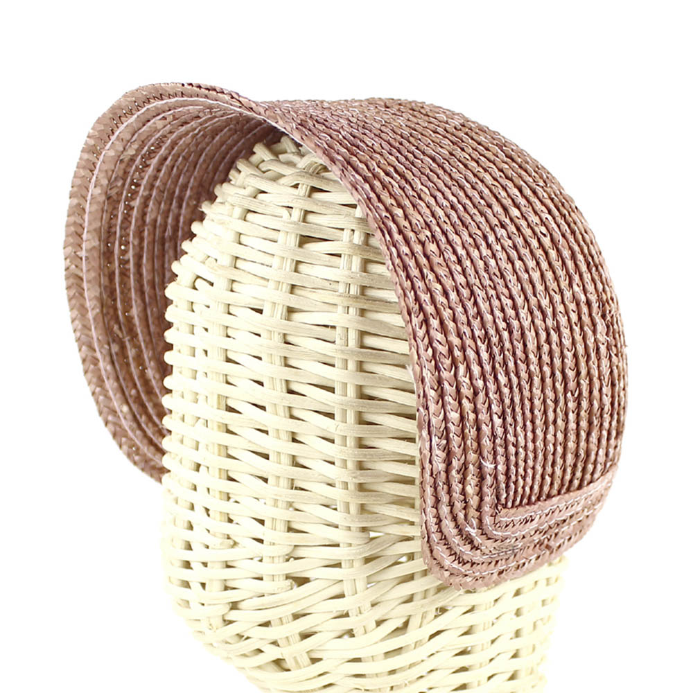 capote paille naturelle rose nude fonce capote paille naturelle rose nude fonce