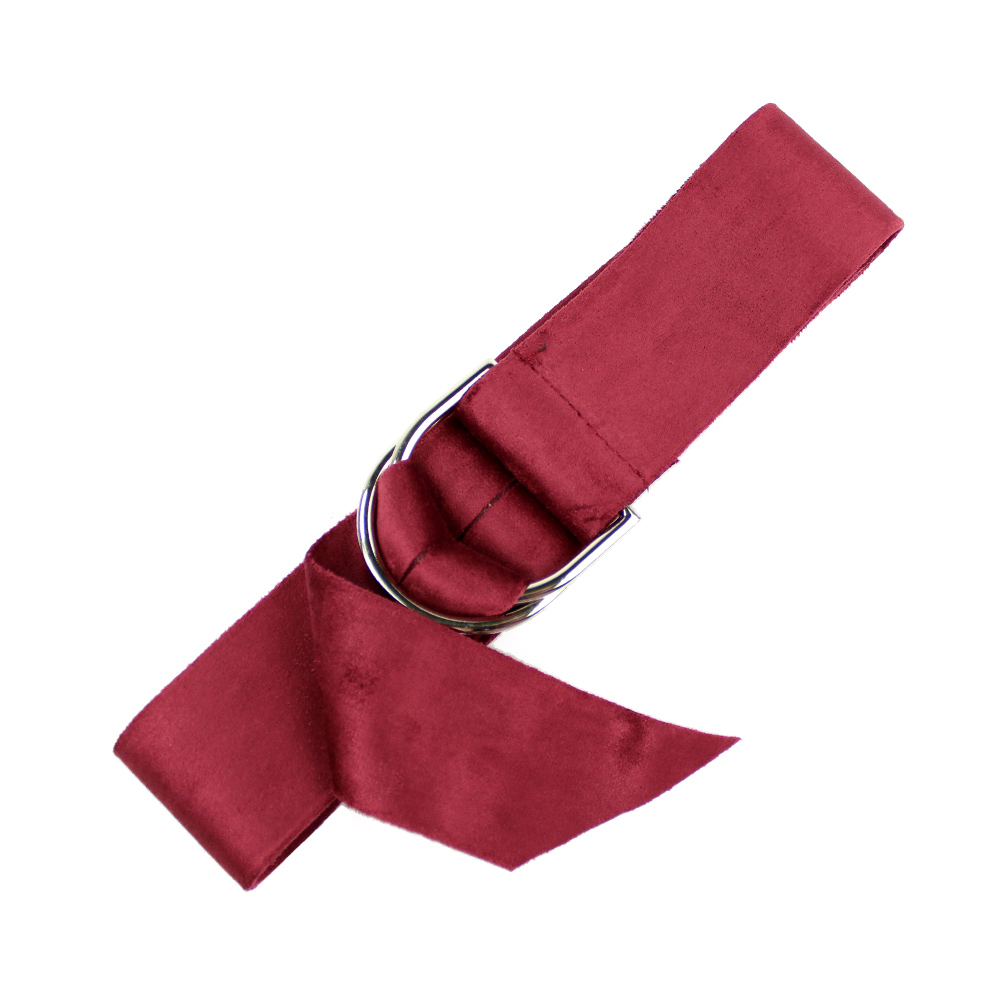 ceinture suedine grenat ceinture suedine grenat