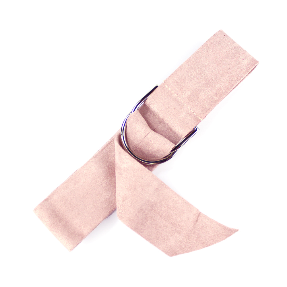 ceinture suedine rose nude ceinture suedine rose nude