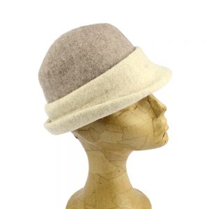 chapeau felecia gris clair