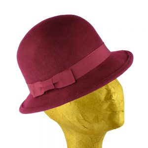 chapeau melon didier grenat