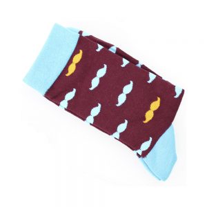 chaussettes dali grenat
