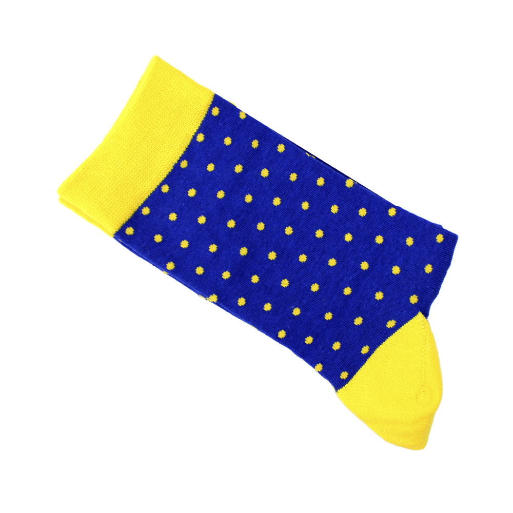 chaussettes pois bleu klein chaussettes pois bleu klein