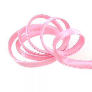 cordon spaghetti satin 10 mm rose