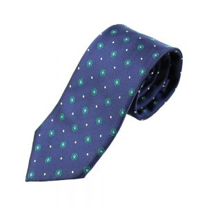 cravate adonis fleur vert hooker