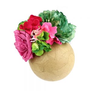 ensemble floral rocio bougainvillea y vert boteille