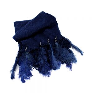 etole plumes bleu marin 2
