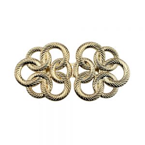 fermoir brandebourg grand or