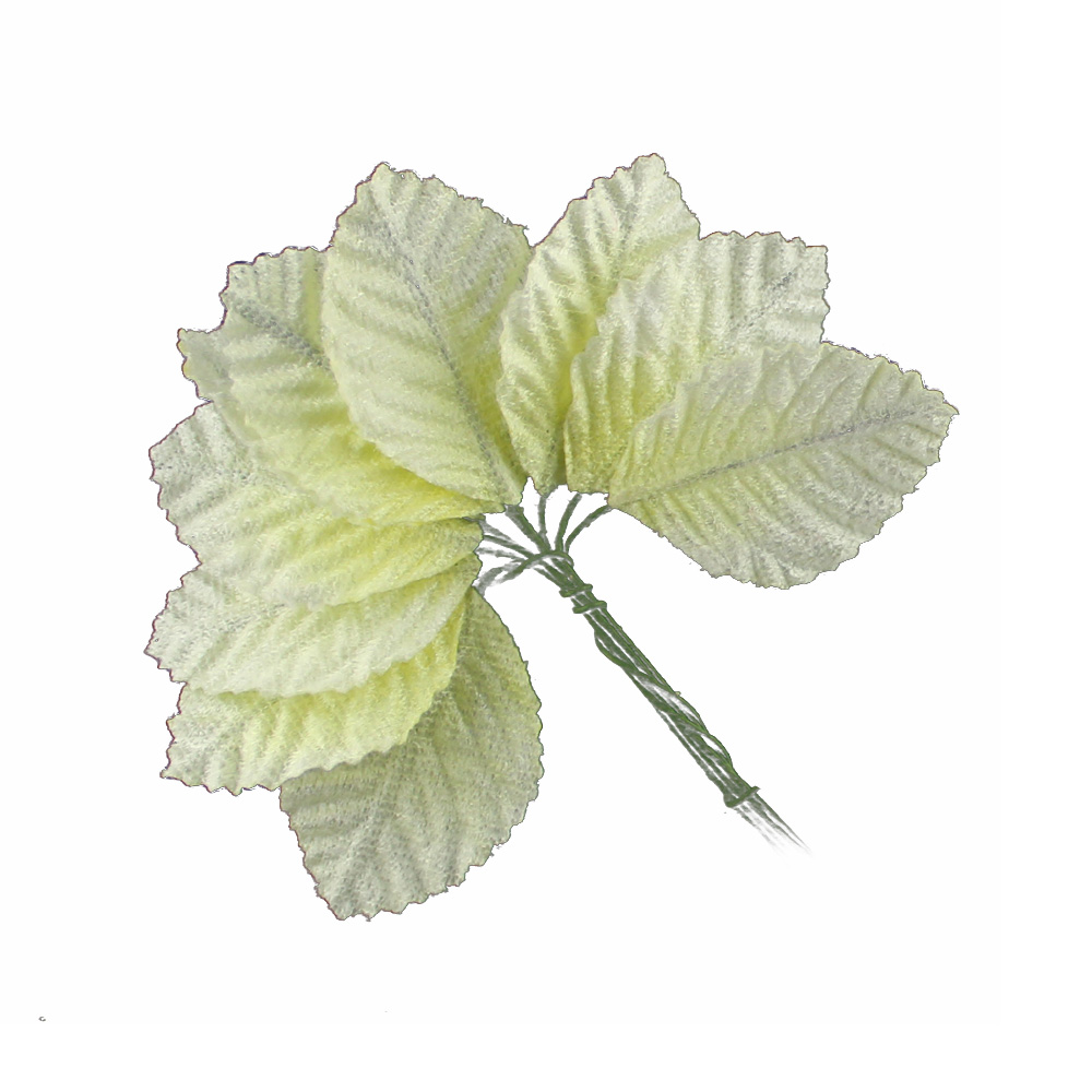 feuilles suedine 04X03cm ecru feuilles suedine 04X03cm ecru