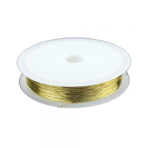 fil cuivre 0,30 mm or
